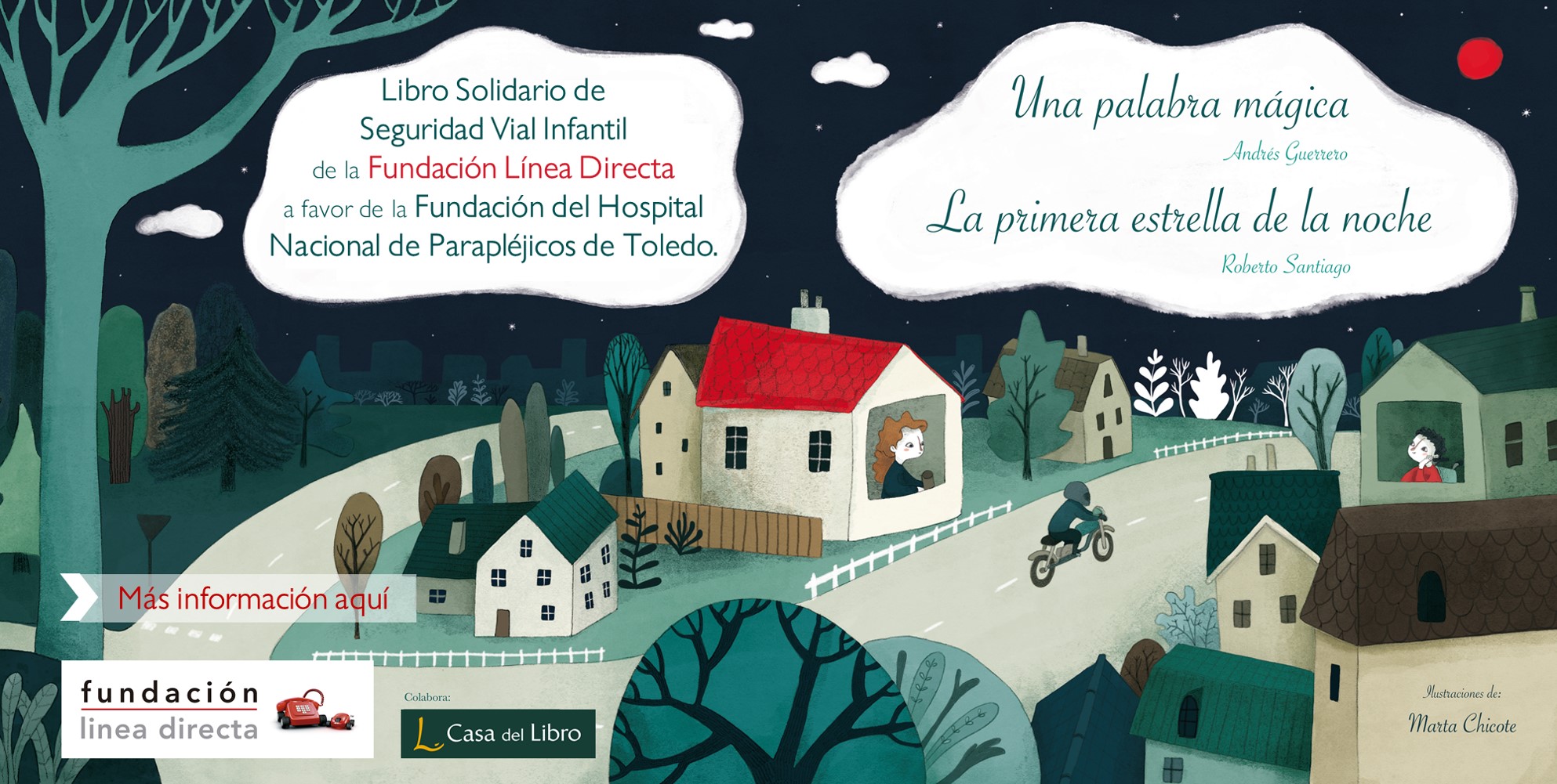 La Fundación Línea Directa lanza un libro solidario infantil a beneficio del hospital nacional de parapléjicos de Toledo